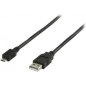 goobay USB-kabel 5m Sort